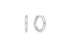  Voque Maven - Oorringen - Zilver / Gerodineerd - 1cm